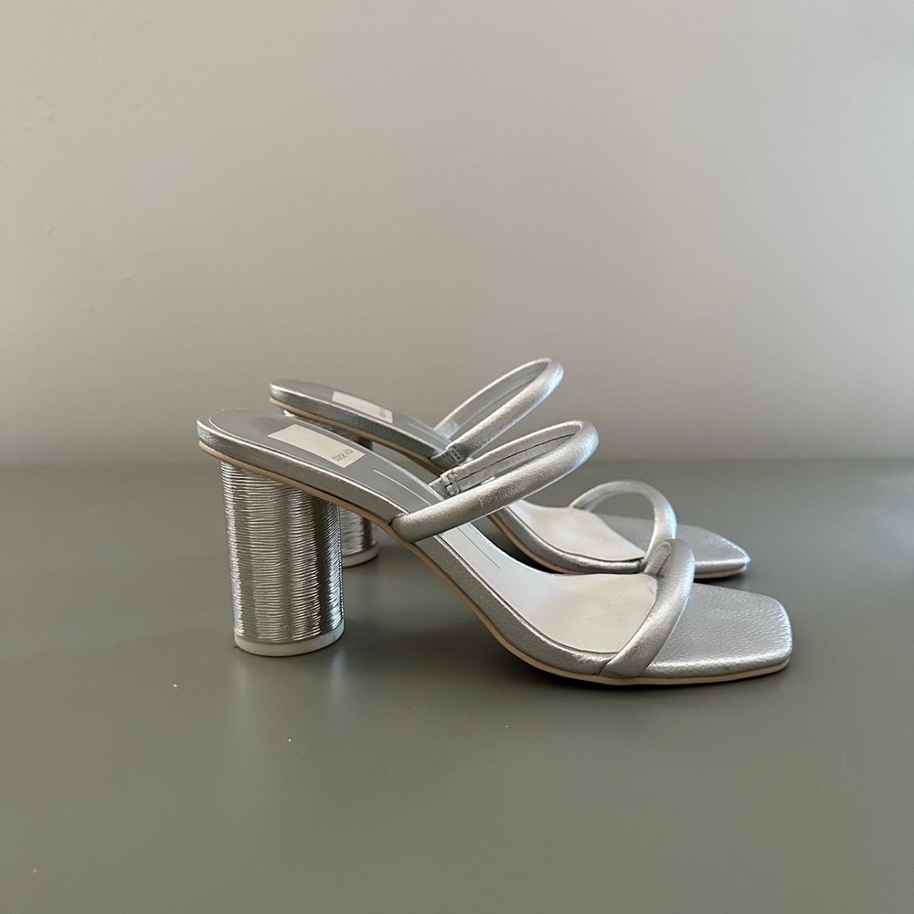 Dolce Vita Silver Heels